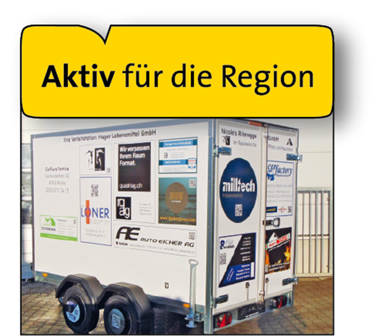 Der Event-Anhänger für Ihr Fest!