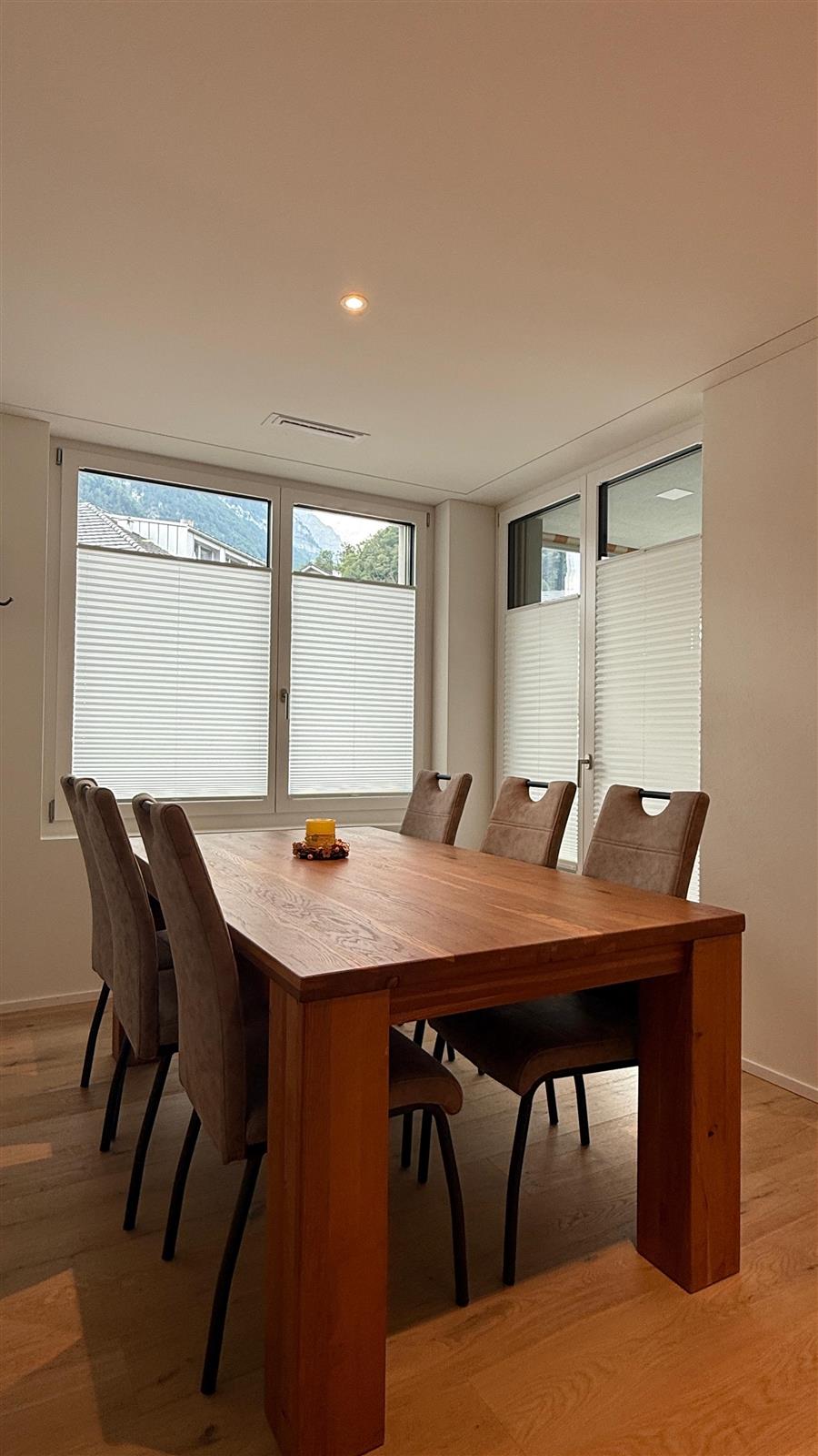 Plissee Einfamilienhaus