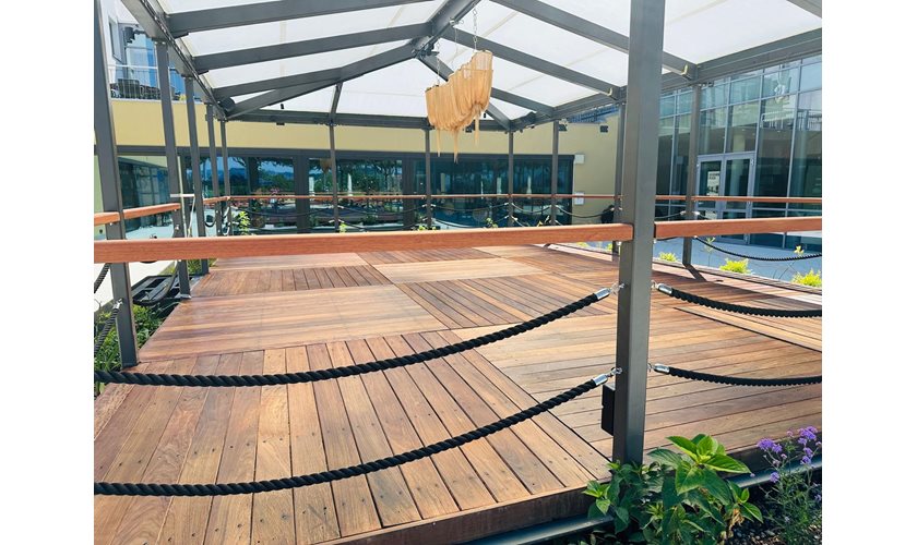 Seedam Plaza Pfäffikon Aussenbereich Renovation