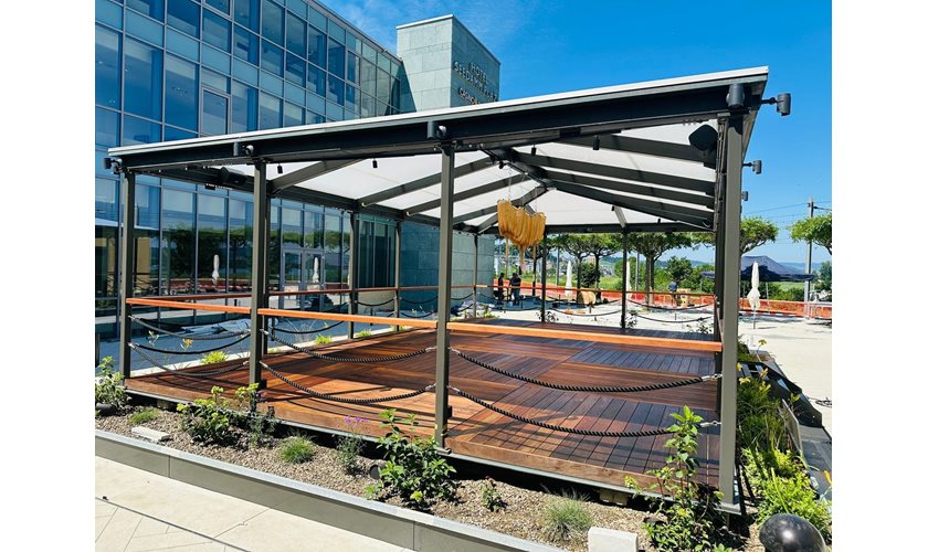 Seedam Plaza Pfäffikon Aussenbereich Renovation