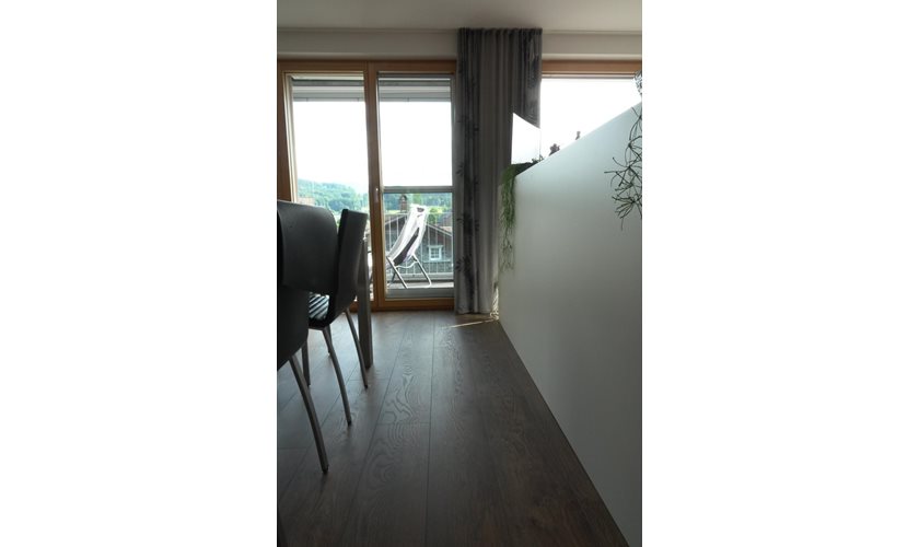Ferienwohnung Designbelag und Teppich