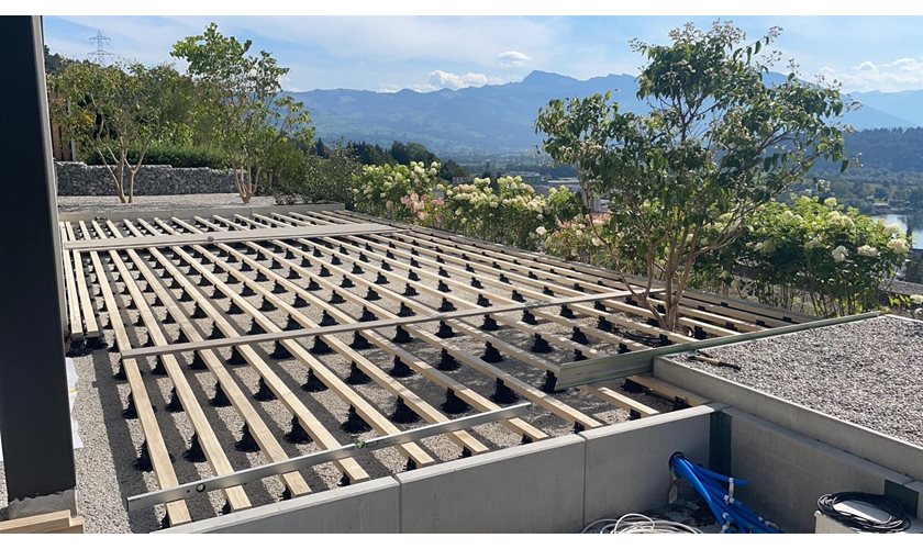 Terrassenboden Accoya