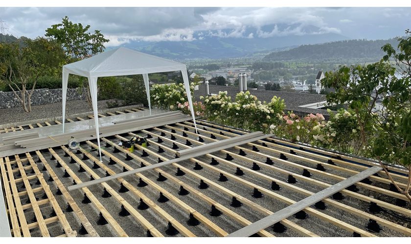 Terrassenboden Accoya