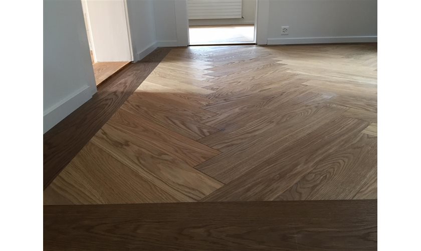 Fischgrat Verlegung Herrenhaus Glarus