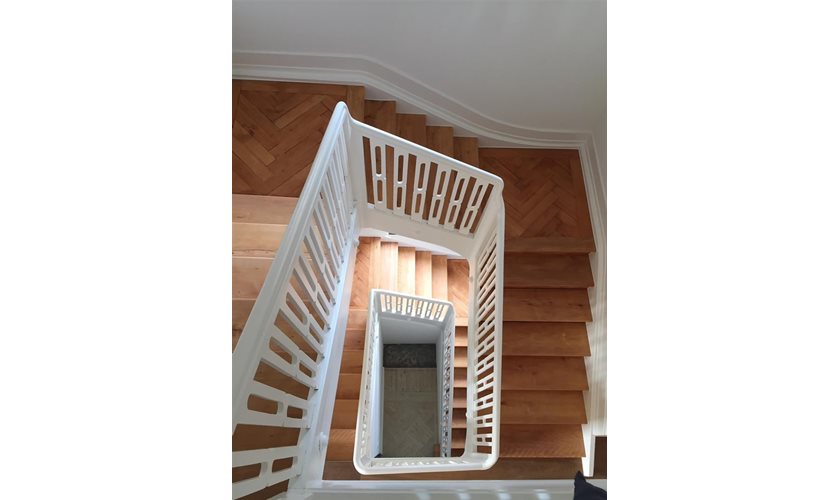 Fischgrat Verlegung Herrenhaus Glarus